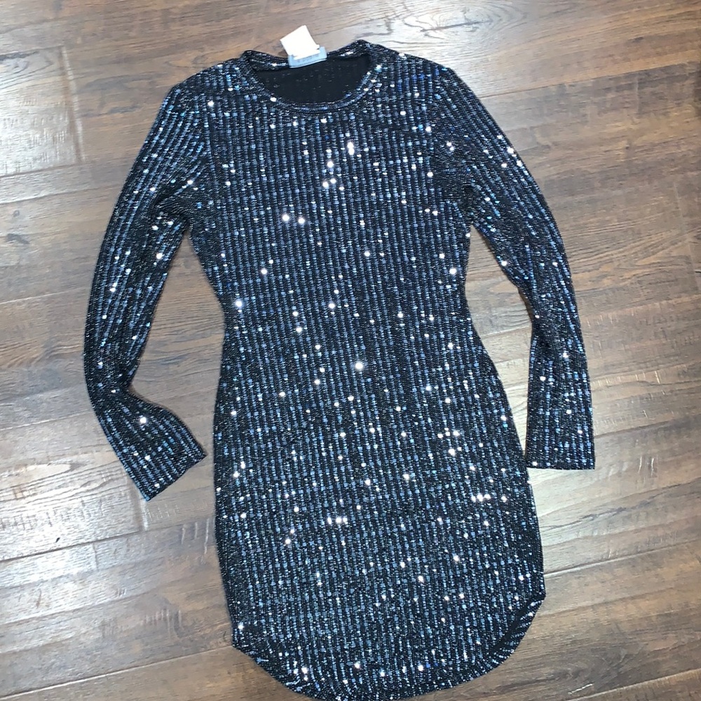 Sequence mini dress